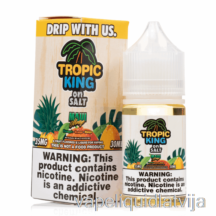 Maui Mango - Tropu Karalis Uz Sāls - 30ml 35mg Vape šķidrums